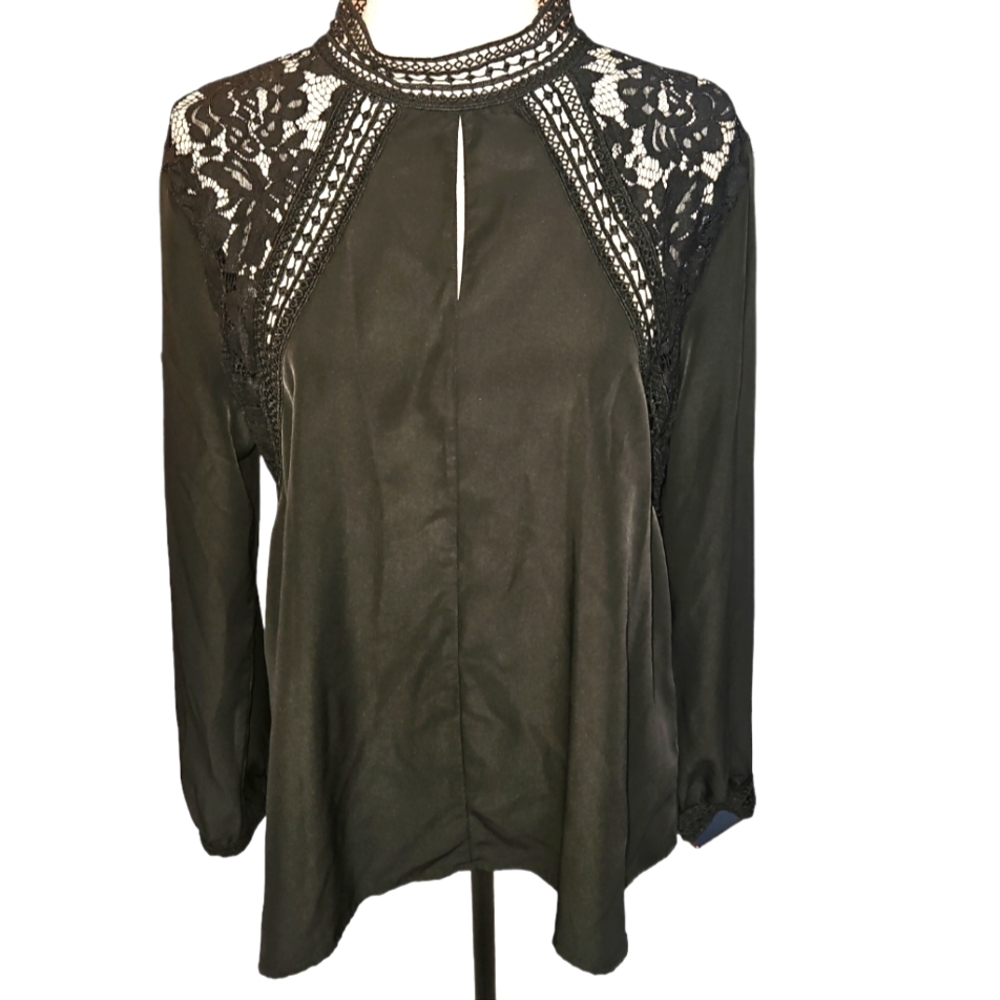 Black Dress Blouse